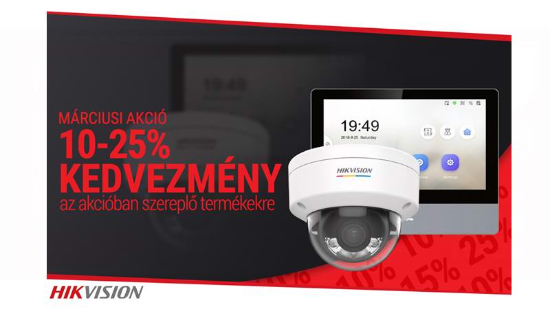 Hikvision márciusi akció