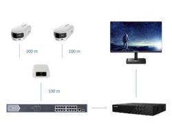 Hikvision DS-3E0103DP-E/R Poe Extender