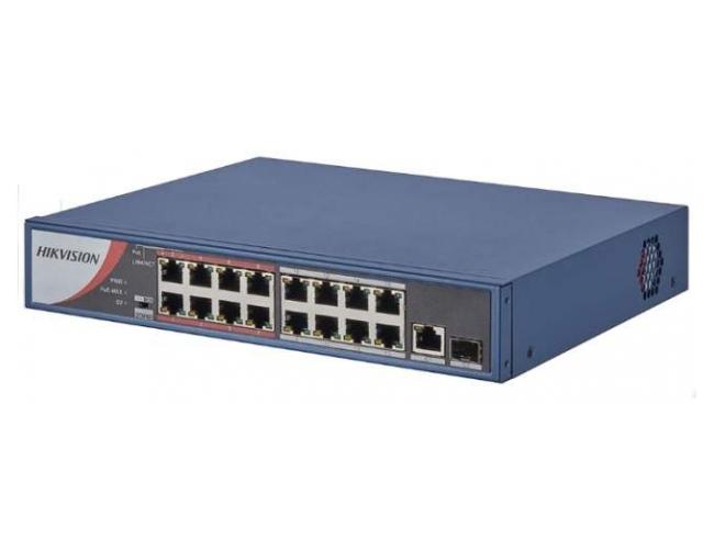 Hikvision DS-3E0318P-E/M (B) PoE Switch