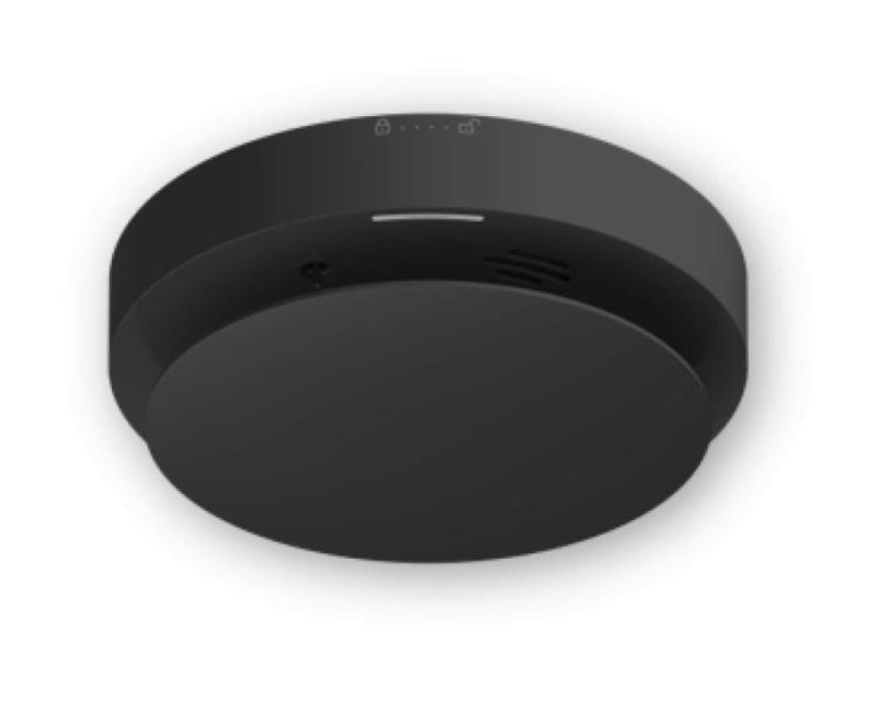 Hikvision DS-PD451SMK-WE/Black Füst- és hőérzékelő